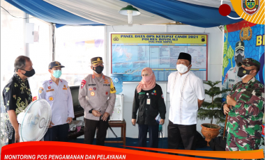 Wakil Bupati Boyolali tinjau Pos Pengama...